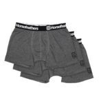 HORSEFEATHERS DYNASTY 3PACK BOXER SHORT HEATHER ANTHRACITE