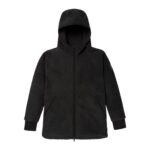 BURTON MINXY FULL ZIP FLEECE TRUE BLACK SHERPA