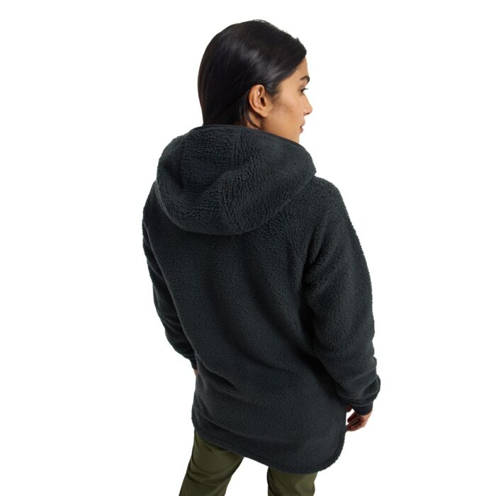 BURTON MINXY FULL ZIP FLEECE TRUE BLACK SHERPA - Image 3