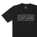 CAPTAIN FIN NAVAL T-SHIRT BLACK - Image 3