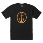 CAPTAIN FIN OG LOGO T-SHIRT BLACK