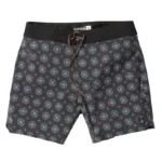 CAPTAIN FIN VOYAGER PAISLEY BOARDSHORT BLACK