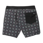 CAPTAIN FIN VOYAGER PAISLEY BOARDSHORT BLACK - Image 2