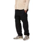 CARHARTT WIP AVIATION PANT BLACK RINSED - Image 3