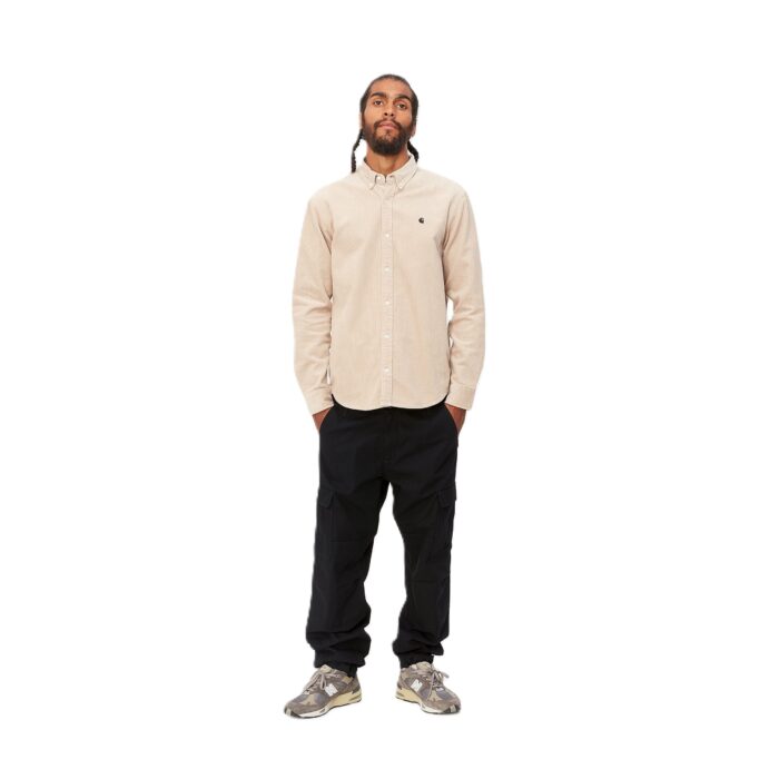 CARHARTT WIP AVIATION PANT BLACK RINSED - Image 4