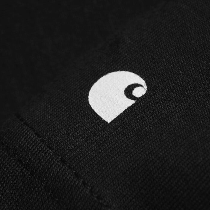 CARHARTT WIP BASE T-SHIRT BLACK WHITE - Image 5