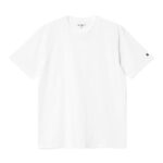 CARHARTT WIP BASE T-SHIRT WHITE BLACK