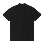CARHARTT WIP CHASE PIQUE POLO BLACK GOLD - Image 2