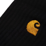 CARHARTT WIP CHASE SOCKS BLACK GOLD - Image 2
