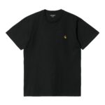CARHARTT WIP CHASE T-SHIRT BLACK GOLD