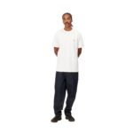 CARHARTT WIP CHASE T-SHIRT WHITE GOLD - Image 4