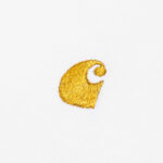 CARHARTT WIP CHASE T-SHIRT WHITE GOLD - Image 3