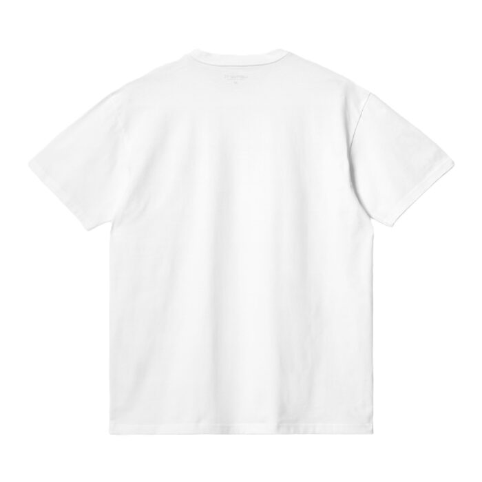 CARHARTT WIP CHASE T-SHIRT WHITE GOLD - Image 2