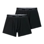 CARHARTT WIP COTTON TRUNKS BLACK BLACK