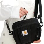 CARHARTT WIP ESSENTIALS BAG SMALL BLACK - Image 7