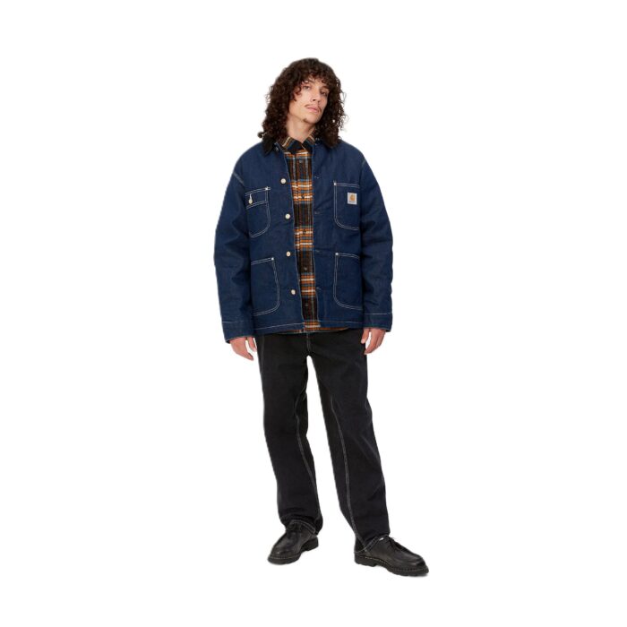 CARHARTT WIP SIMPLE PANT BLACK STONE WASHED - Image 4