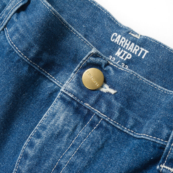 CARHARTT WIP SIMPLE PANT BLUE STONE WASHED - Image 8