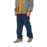 CARHARTT WIP SINGLE KNEE PANT BLUE STONE WASHED - Image 3