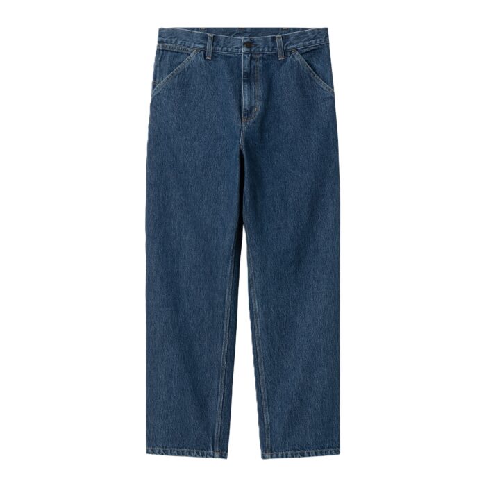 CARHARTT WIP SINGLE KNEE PANT BLUE STONE WASHED - Image 5