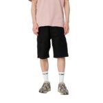 CARHARTT WIP AVIATION SHORT BLACK RINSED