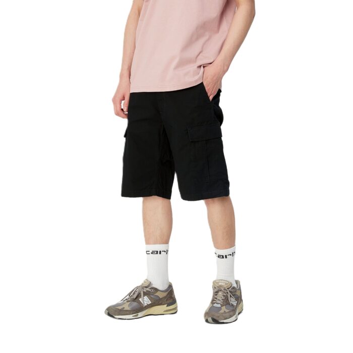 CARHARTT WIP AVIATION SHORT BLACK RINSED - Image 3