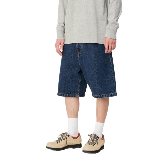 CARHARTT WIP BRANDON SHORT BLUE STONE WASHED - Image 3