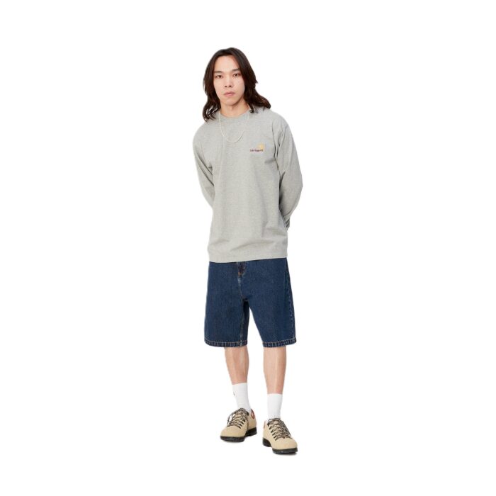 CARHARTT WIP BRANDON SHORT BLUE STONE WASHED - Image 4