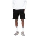 CARHARTT WIP CHASE SWEAT SHORT BLACK GOLD - Image 3