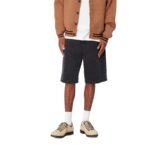 CARHARTT WIP LANDON SHORT BLACK STONE WASHED