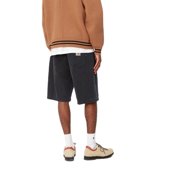 CARHARTT WIP LANDON SHORT BLACK STONE WASHED - Image 3