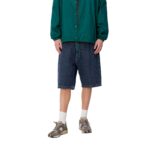 CARHARTT WIP LANDON SHORT BLUE STONE WASHED