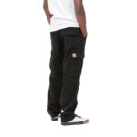CARHARTT WIP REGULAR CARGO PANT BLACK GARMENT DYED - Image 2