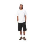 CARHARTT WIP REGULAR CARGO SHORT BLACK GARMENT DYED - Image 4