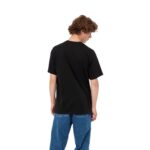 CARHARTT WIP SCRIPT EMBROIDERY T-SHIRT BLACK WHITE - Image 4