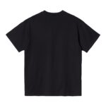 CARHARTT WIP SCRIPT EMBROIDERY T-SHIRT BLACK WHITE - Image 2