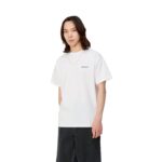 CARHARTT WIP SCRIPT EMBROIDERY T-SHIRT WHITE BLACK - Image 3