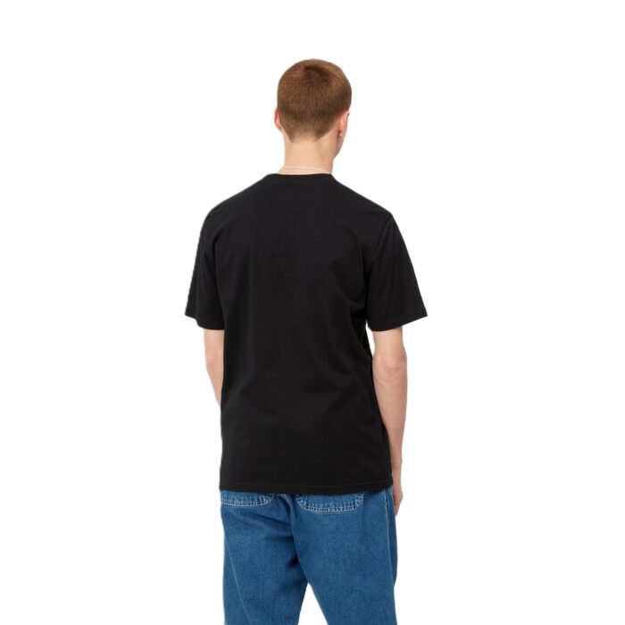 CARHARTT WIP SCRIPT T-SHIRT BLACK WHITE - Image 5