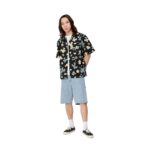 CARHARTT WIP SINGLE KNEE SHORT BLUE HEAVY STONE BLEACHED - Image 4
