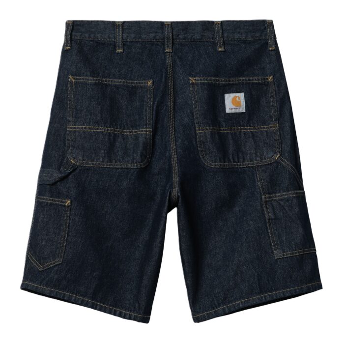 CARHARTT WIP SINGLE KNEE SHORT BLUE RINSED - Image 6