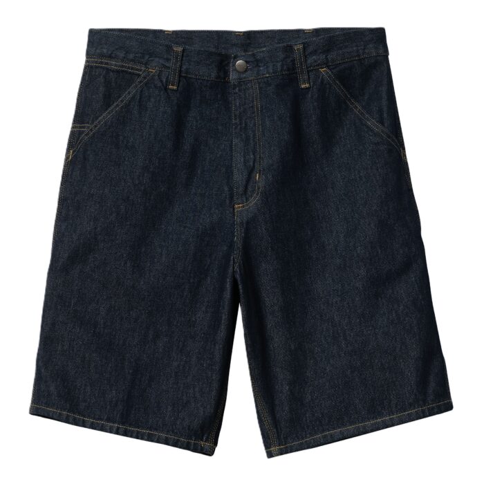 CARHARTT WIP SINGLE KNEE SHORT BLUE RINSED - Image 5