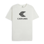 CARIUMA TEAM LOGO T-SHIRT OFF WHITE BLACK