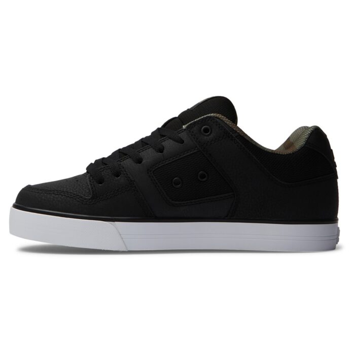 DC PURE SHOES BLACK BLACK GREEN - Image 2