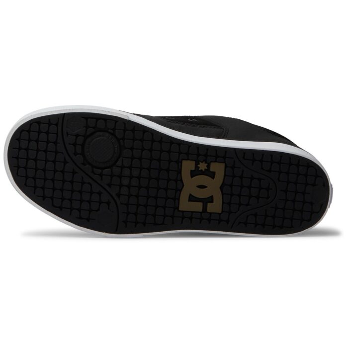 DC PURE SHOES BLACK BLACK GREEN - Image 4