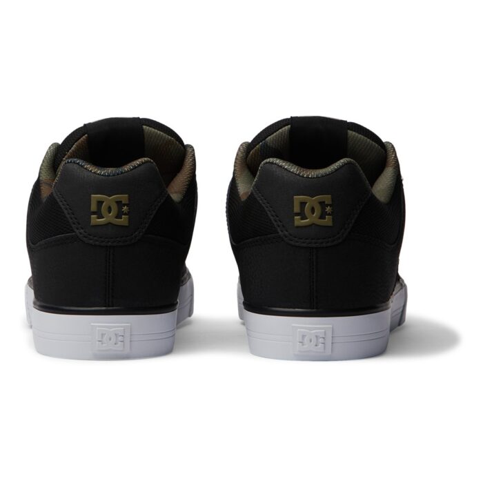 DC PURE SHOES BLACK BLACK GREEN - Image 5