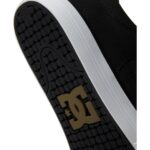 DC PURE SHOES BLACK BLACK GREEN - Image 7