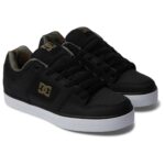 DC PURE SHOES BLACK BLACK GREEN - Image 8