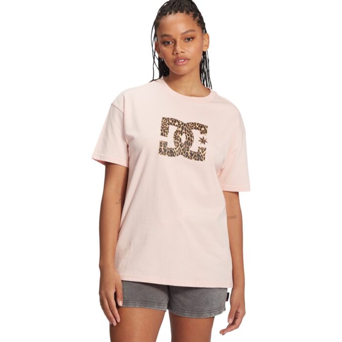 DC STAR FRIEND BOYFRIEND T-SHIRT GOSSAMER PINK - Image 3