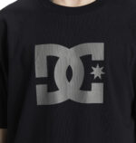 DC STAR T-SHIRT BLACK PEWTER - Image 6