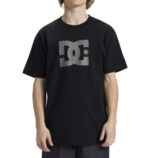 DC STAR T-SHIRT BLACK PEWTER - Image 3
