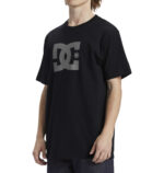 DC STAR T-SHIRT BLACK PEWTER - Image 4